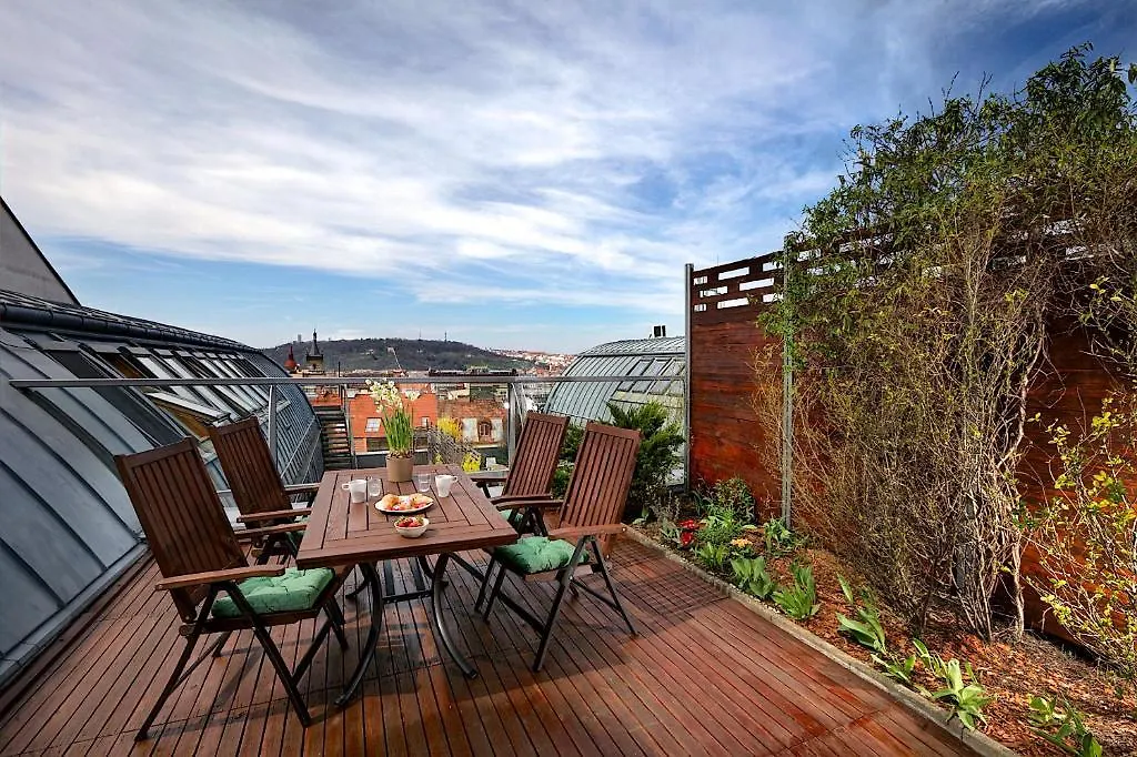Krakovska Terraces Apartment Prague Czech Republic