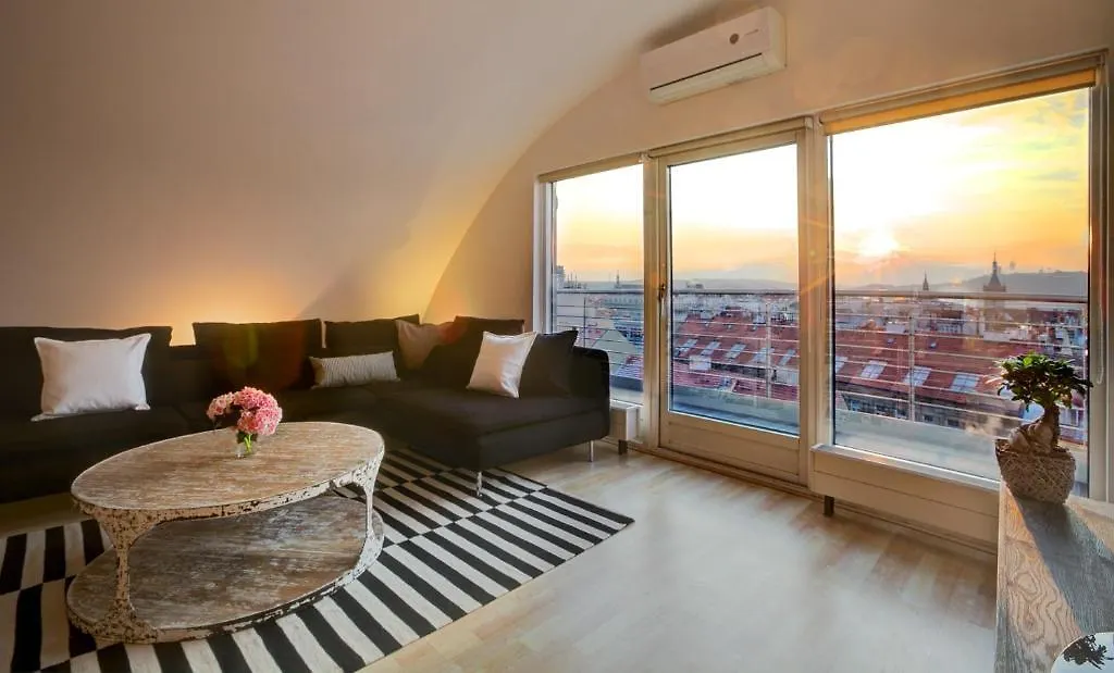 Krakovska Terraces Apartment Prague Czech Republic