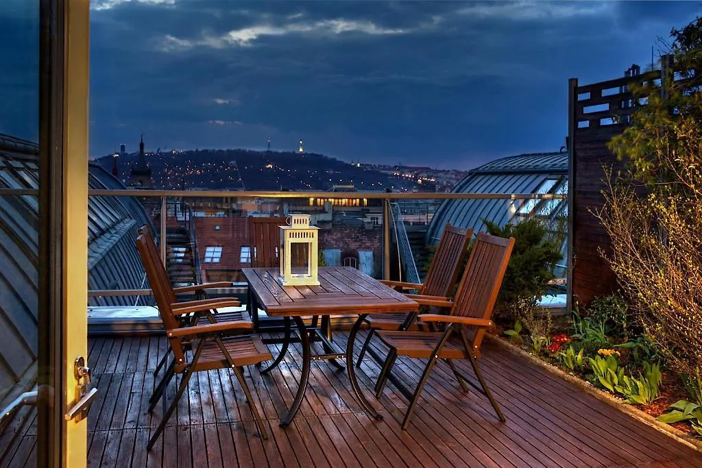 Krakovska Terraces Apartment Prague Czech Republic
