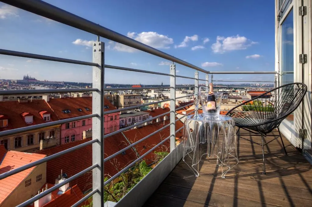 Krakovska Terraces Apartment Prague Czech Republic